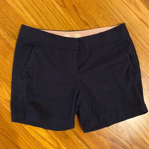 J. CREW Chino navy shorts - Picture 1 of 3